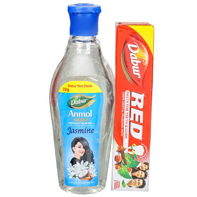 Dabur Jasmine Oil 100ML Free Duber Red
