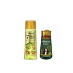 Emami 7 oil + Shampoo combo