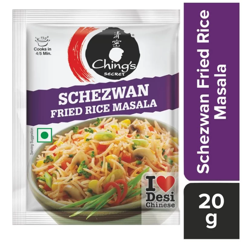 Secret Rice Ching's Secret Schezwan Fried Rice Masala 20gm - Jaimamart Grocery And ...