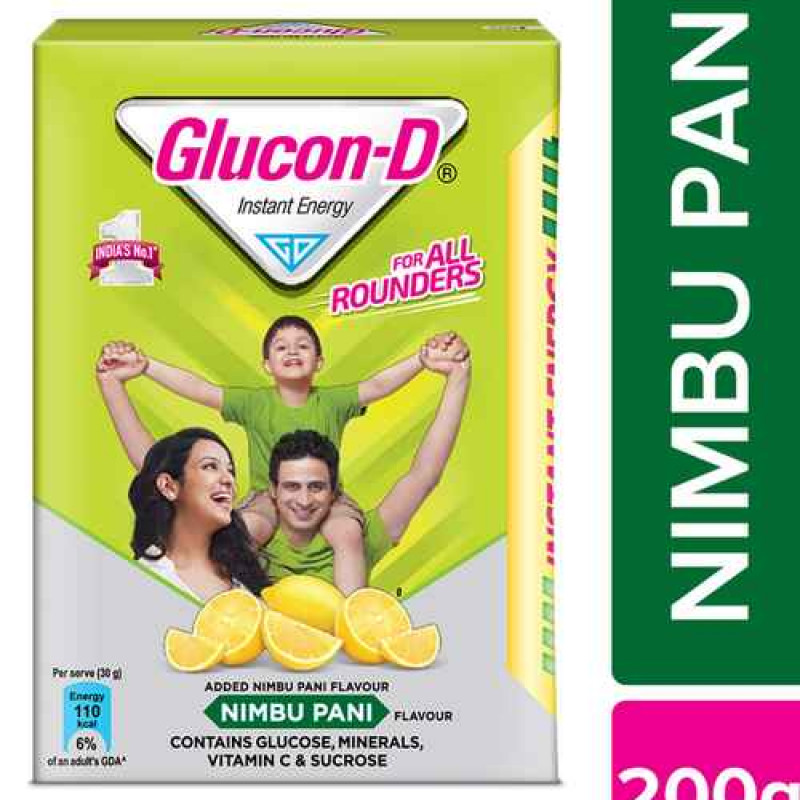 Glucon D Nimbu 200GM