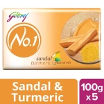 No.1 Sandal Soap Pack 4+1